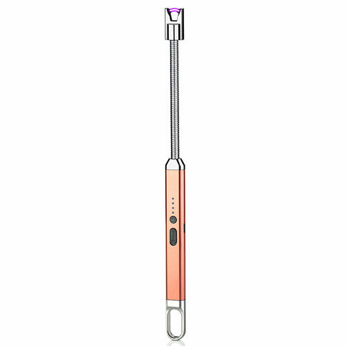 Aluminum-Zinc Alloy USB Windproof Arc Lighter
