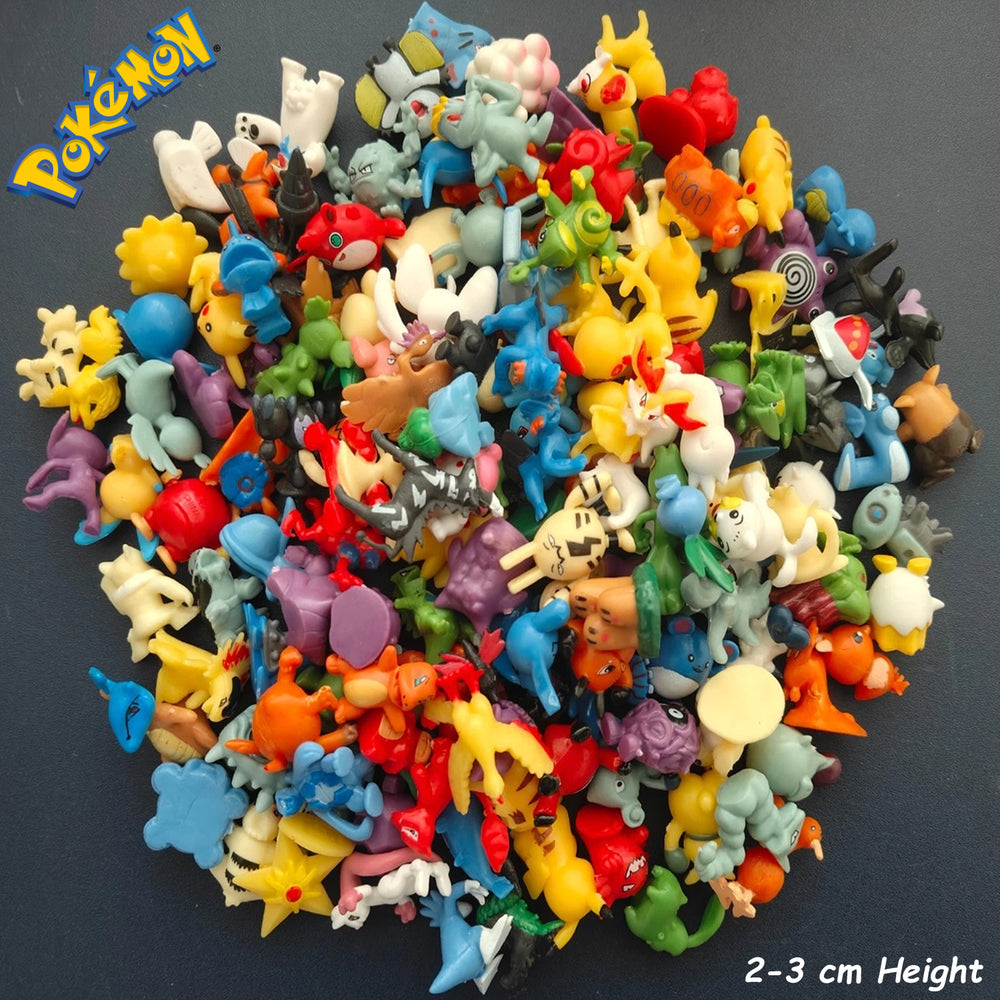 Pokemon Mini Figures Set Pikachu Action Figures Collectible Anime Toys