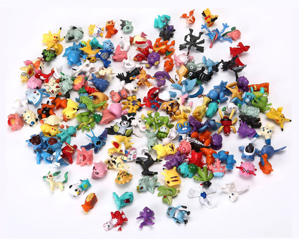 Pokemon Mini Figures Set Pikachu Action Figures Collectible Anime Toys