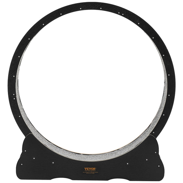 Cat Exercise Wheel, 120 cm Wooden Cat Running Wheel for Indoor Cats up